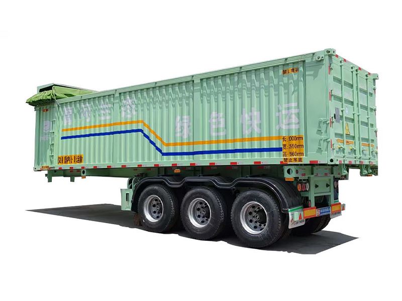 骨架后翻集装箱